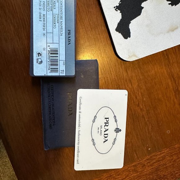 Prada Re-Nylon Re-Edition 2000 mini-bag, Desert beige - Picture 9 of 11